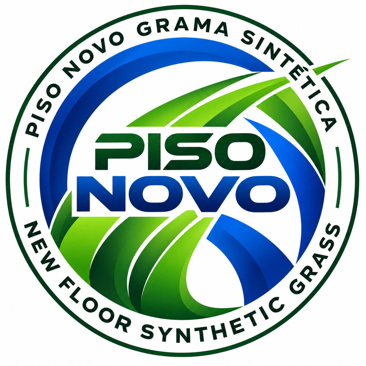 Logo Piso Novo Grama Sintética